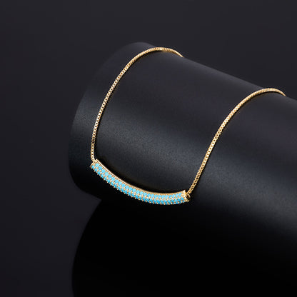 Turquoise Geometry Necklace