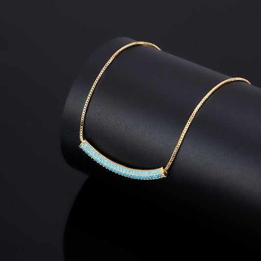 Turquoise Geometry Necklace